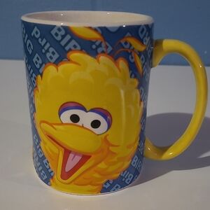 Vintage 2008 Sesame Street Big Bird Mug by GUND - Rare